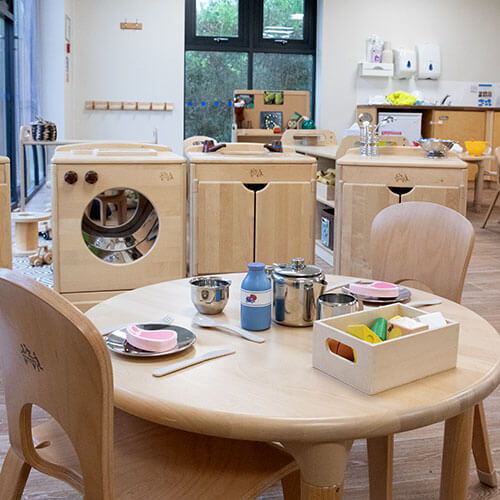Children's furniture at Happy Days Nursery
