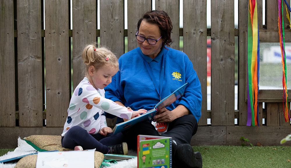 Watching your child grow at Happy Days Nurseries