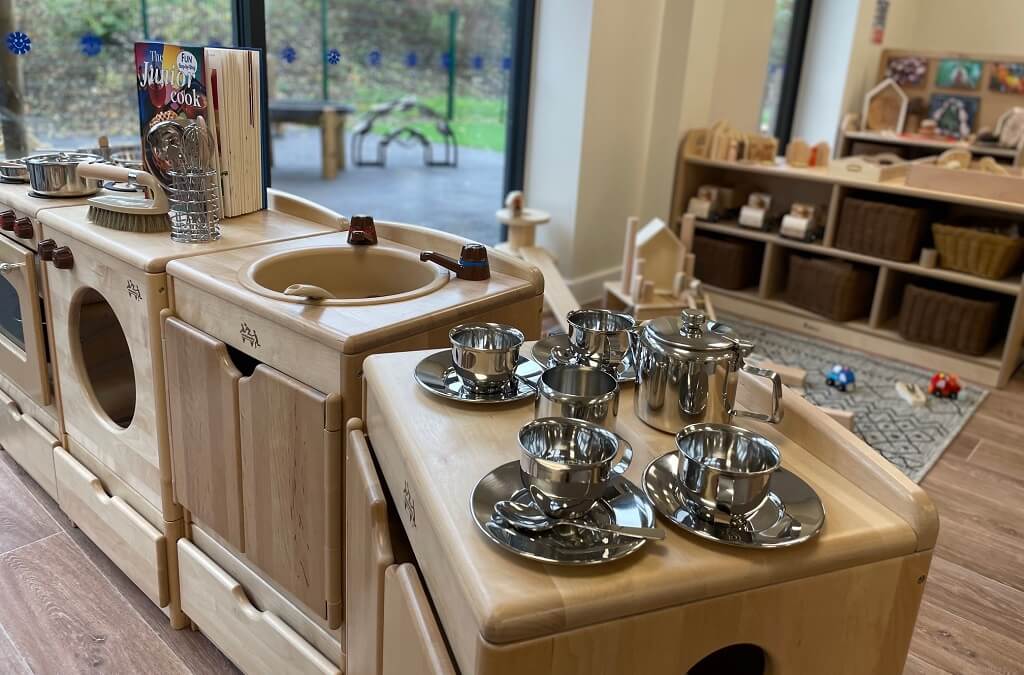 Child kitchen play area