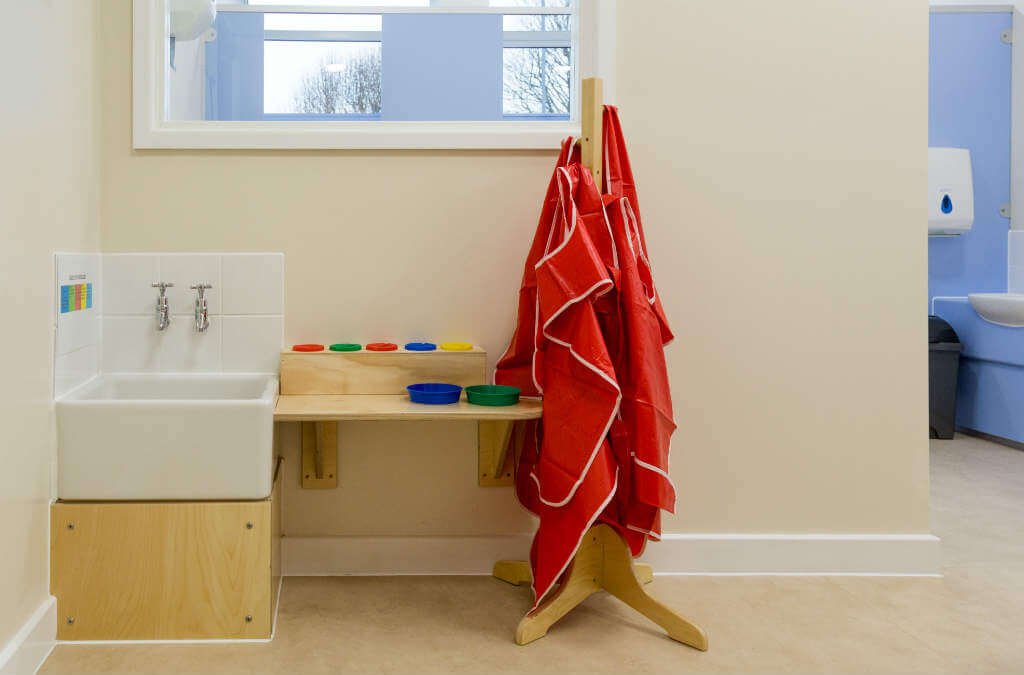 childs kitchen play area