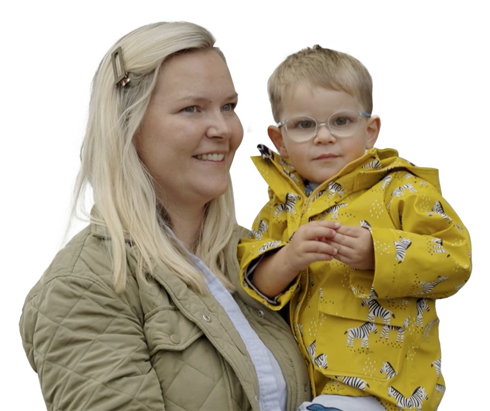 A parent and child enjoying the benefits of our parent zone