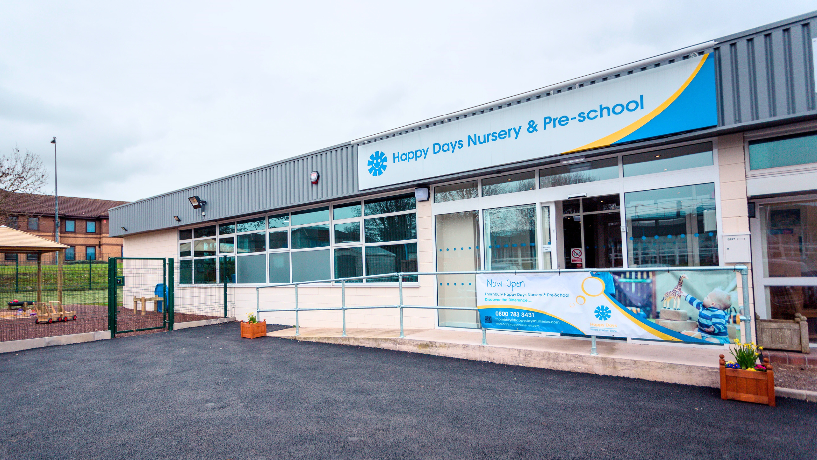 Thornbury Happy Days Nurseries entrance