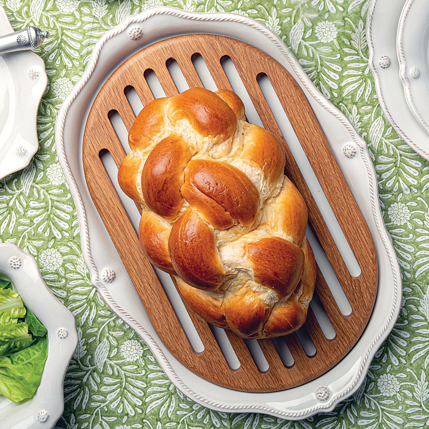 Juliska Berry & Thread collection whitewash challah board gearys wedding registry ideas