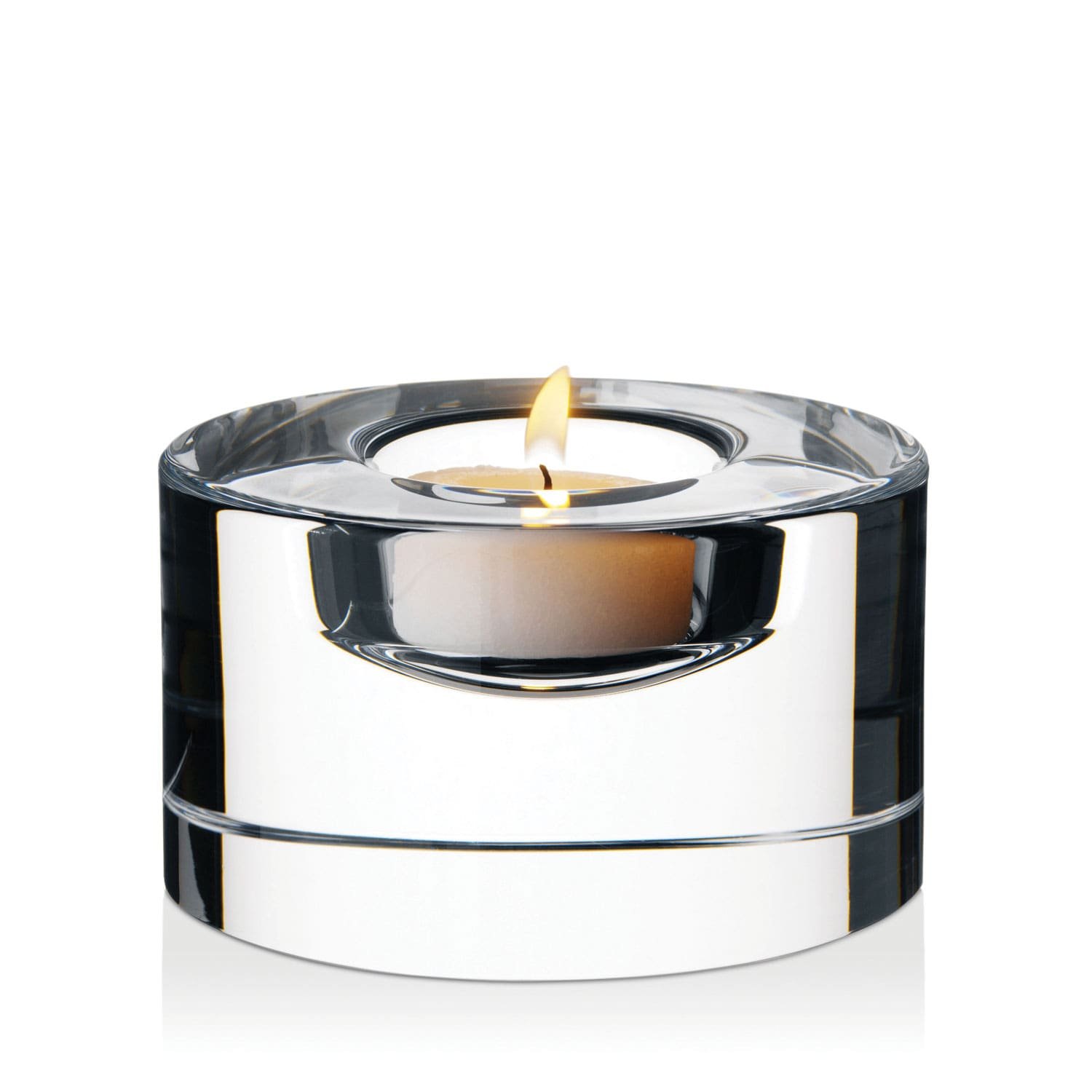 orrefors puck tea light candle holder from bloomingdale's wedding registry ideas